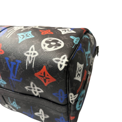 New Louis Vuitton KEEPALL Holdall Multicolour Black