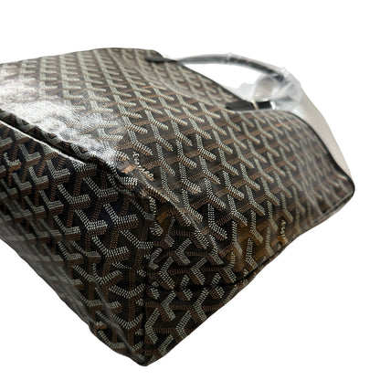 New GOYARD Tote PM Shoulder Bag Black PHW