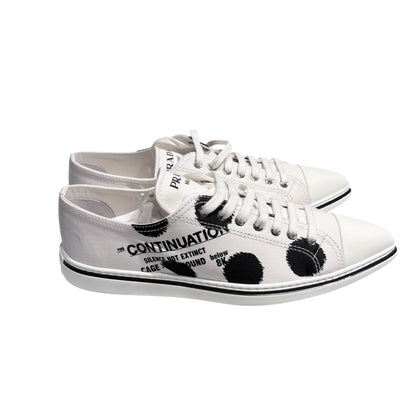 PRADA BLACK & WHITE SNEAKERS [3000882]