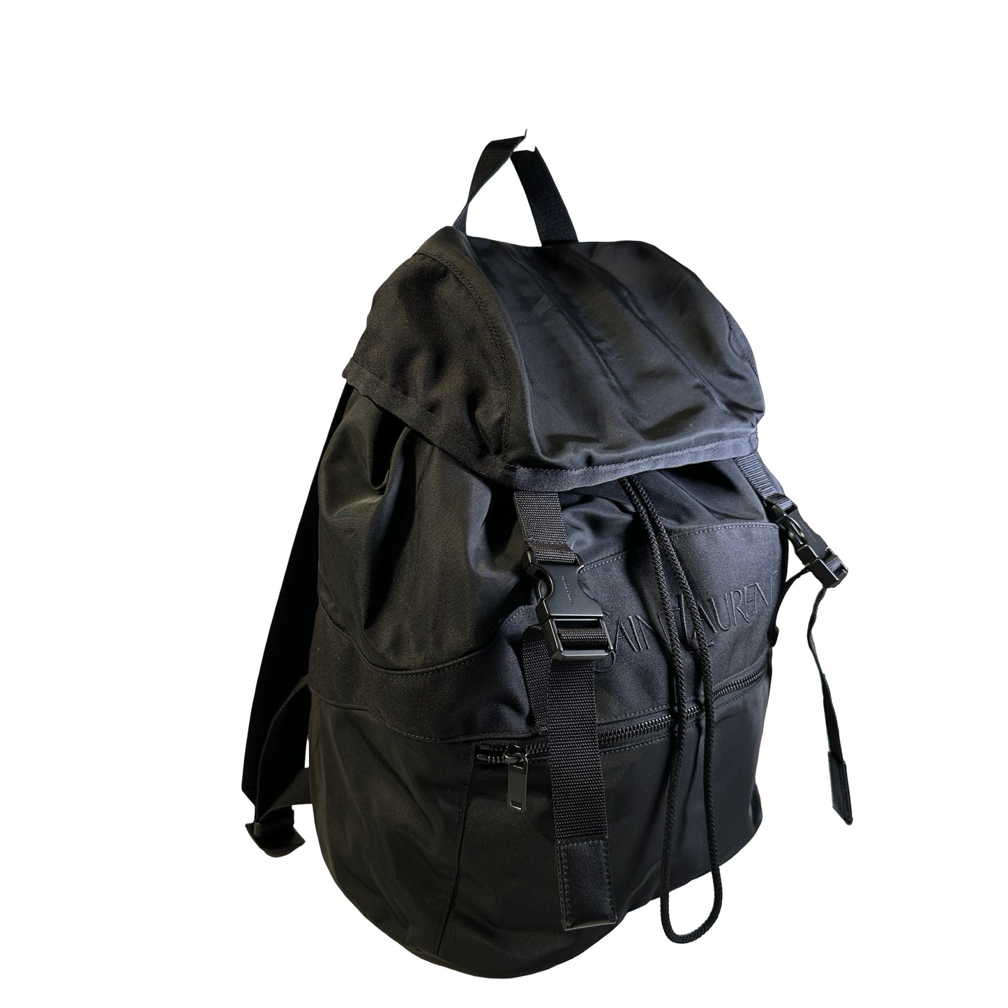 Used SAINT LAURENT Nylon Backpack Black