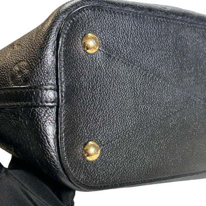 LOUIS VUITTON Monogram Mazarine Tote Bag Black GHW