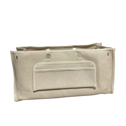 HERMES HERBAG CABAS MM TOILE HAND BAG [A04202]