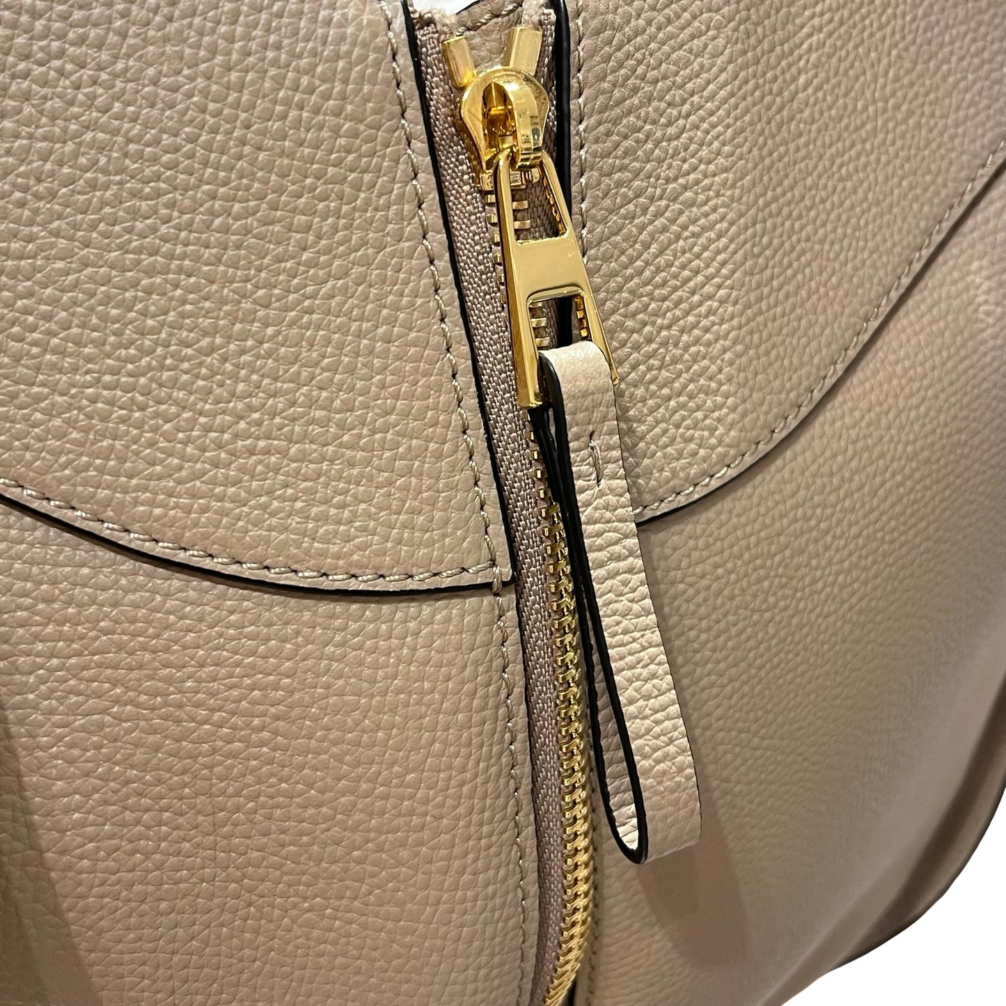 Used LOEWE Hammock Shoulder Bag Sand GHW