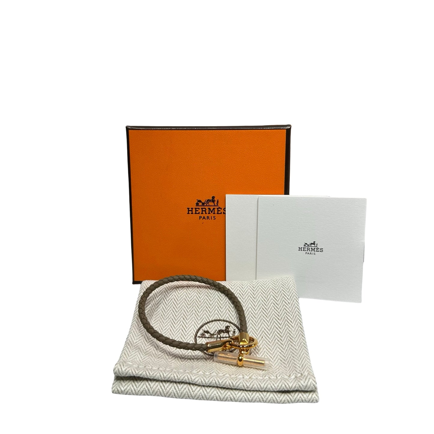 Unused HERMÈS Bracelet Brown