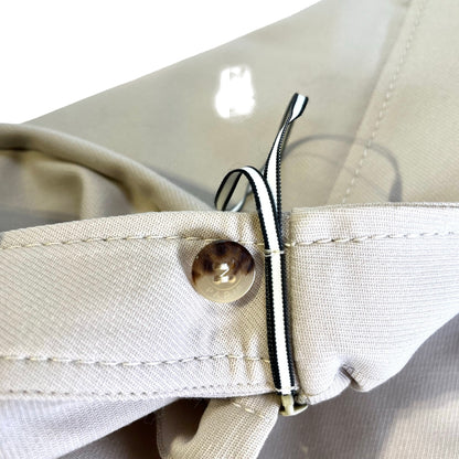 HERMES Virgin Wool Pants Light Grey