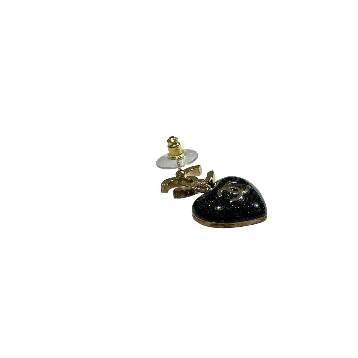Used Chanel Earrings Gold