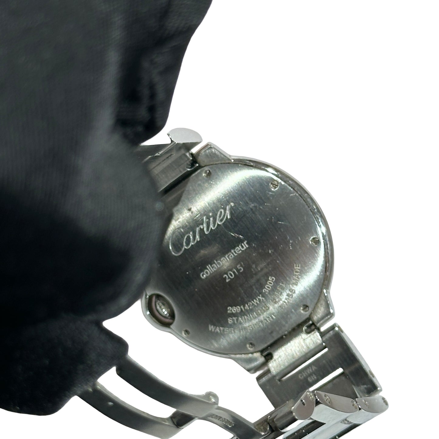 Used CARTIER Balloon Blue Watch Watch Silver
