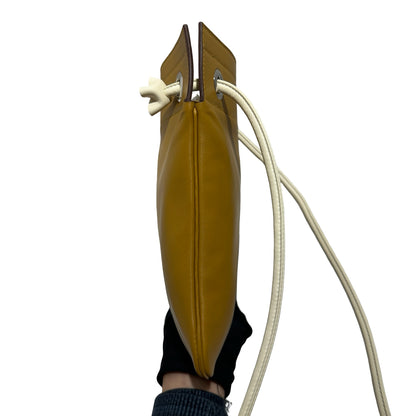 Used HERMES Swift Mini Aline Cross body bag 4B Biscuit Nata PHW