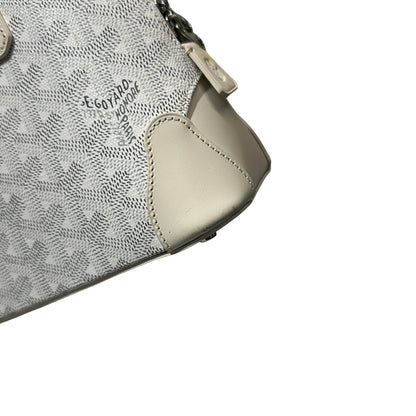 New GOYARD Vendome mini Clutch White PHW