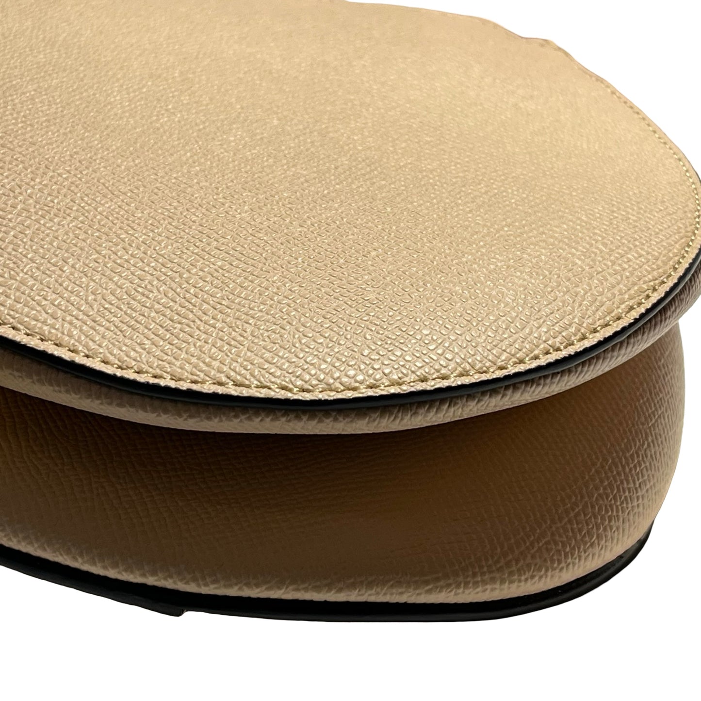 Used Dior Saddle Shoulder Bag Beige GHW