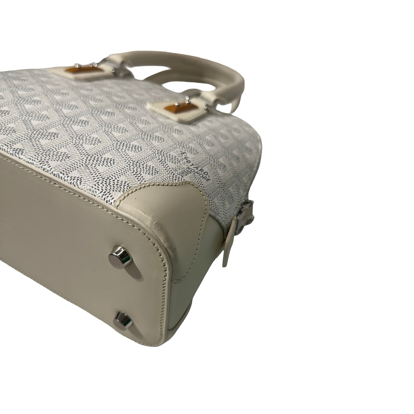 New GOYARD Vendome mini Clutch White PHW