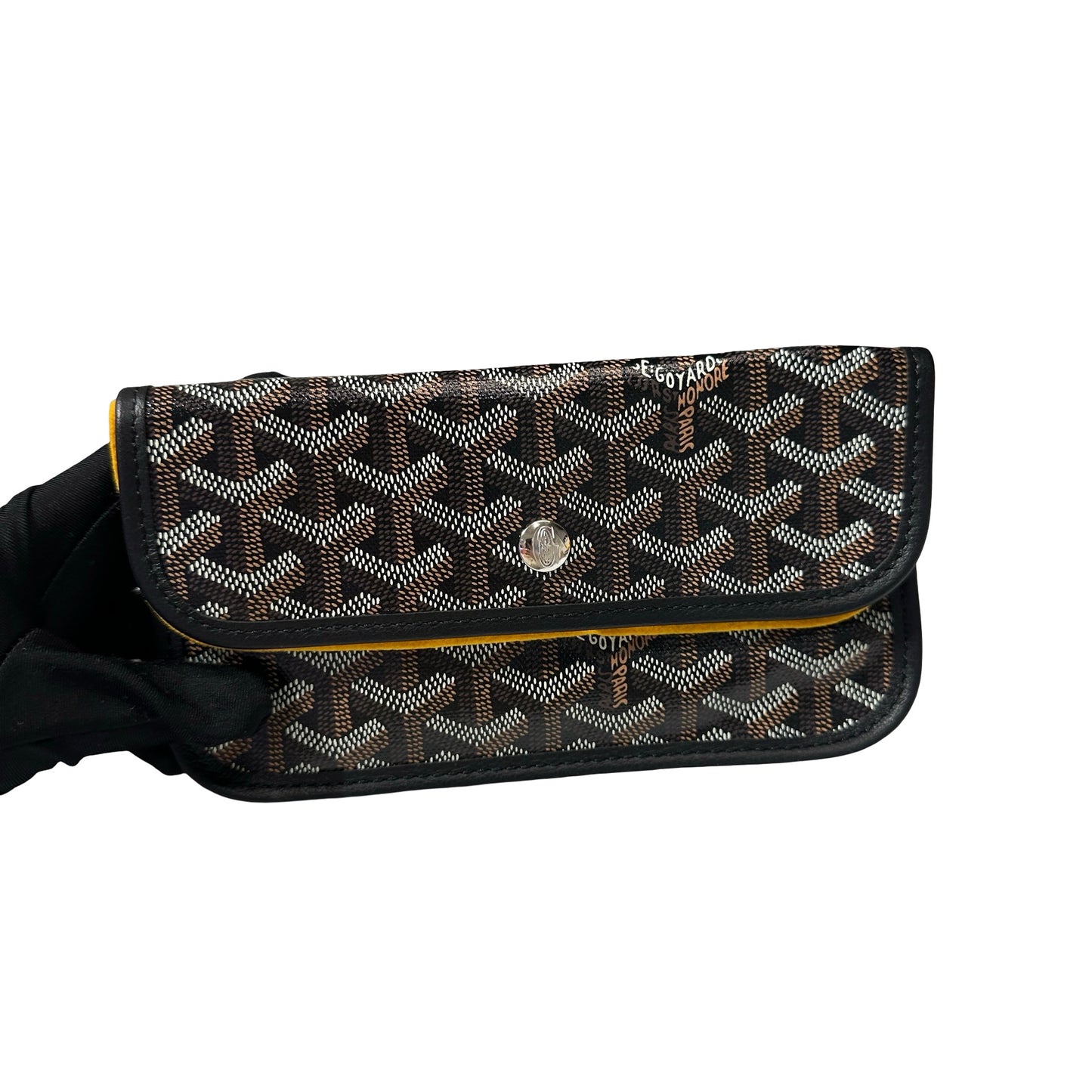 New GOYARD Tote PM Shoulder Bag Black PHW