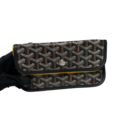 New GOYARD Tote PM Shoulder Bag Black PHW