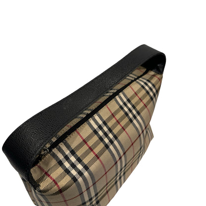 Used BURBERRY Nova Check Nova Check Shoulder Bag Beige Black Red