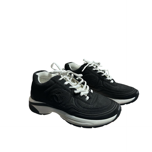 CHANEL BLACK SNEAKER [20000336]