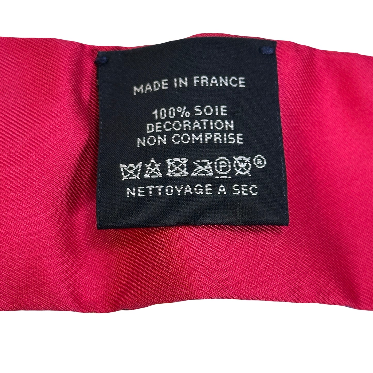 Used HERMES Soie Twilly Twilly Pink Yellow Red Blue