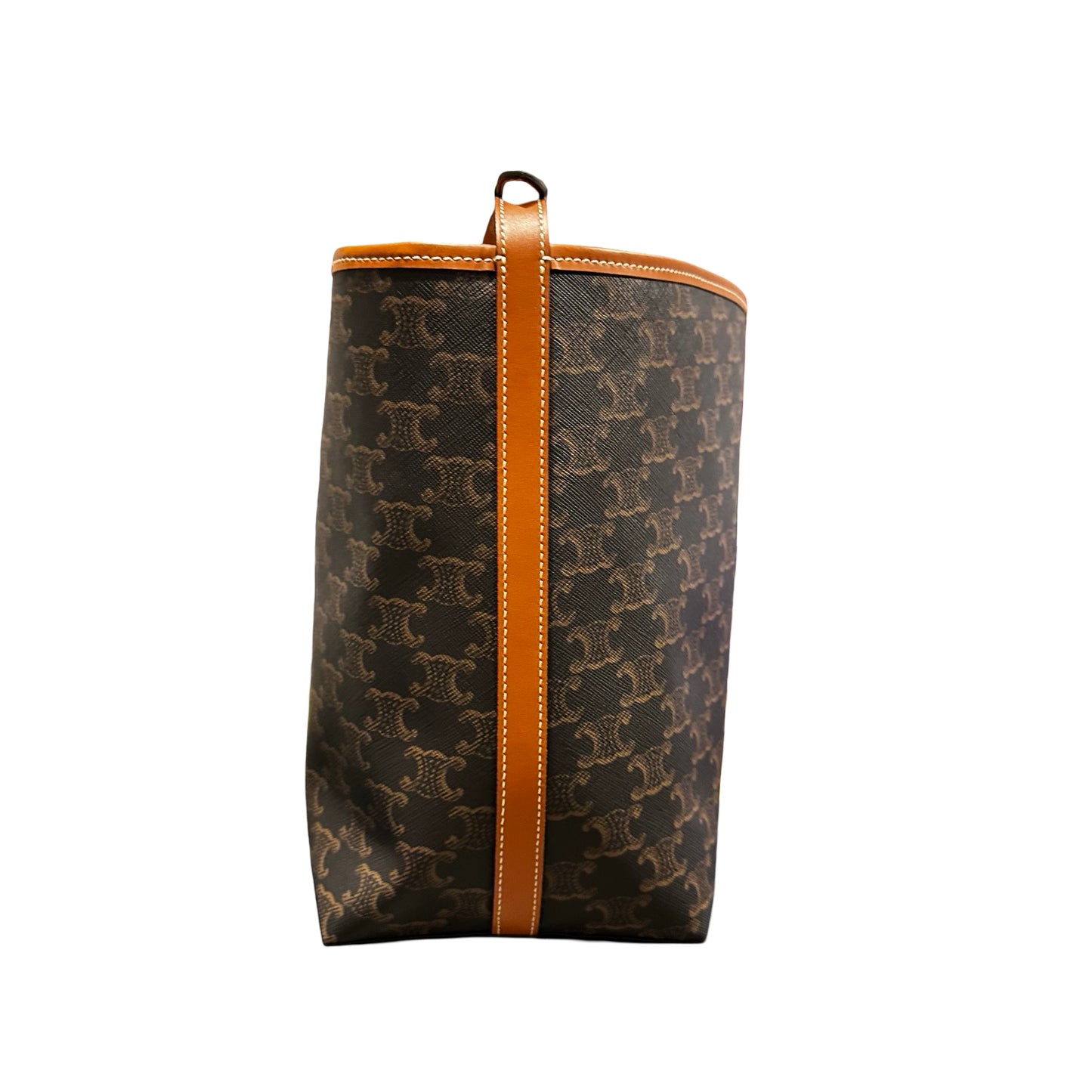 Used CÉLINE Tote Brown GHW Tote Bag Brown