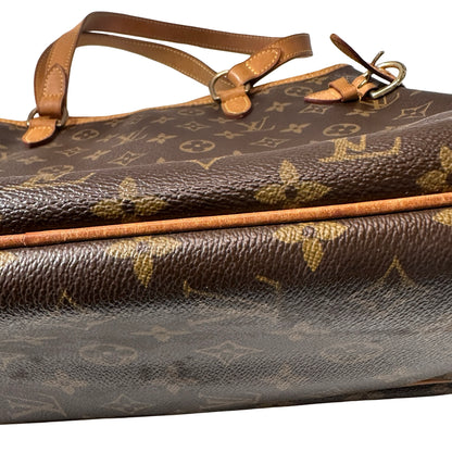 Used LOUIS VUITTON Canvas Tote Bag Monogram GHW