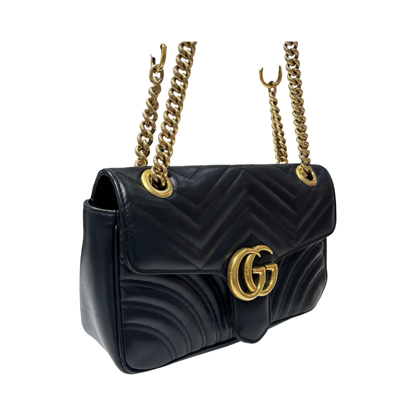 GUCCI MARMONT TWO WAY SHOULDER BAG ［3000331］