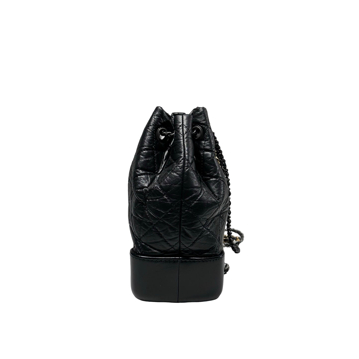 Used CHANEL Gabrielle Backpack Black