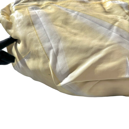 Used BOTTEGA VENETA Shoulder Hobo Bag Yellow