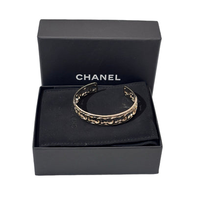 Used CHANEL Bracelet CC logo Accessories GHW