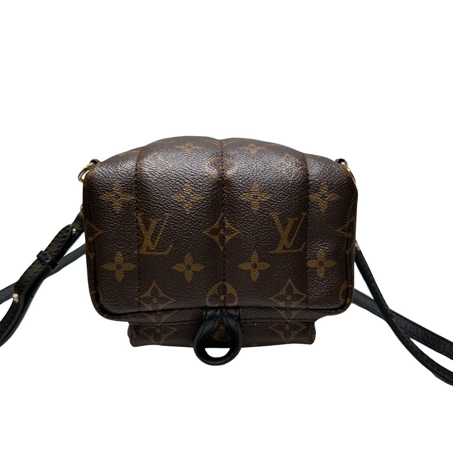 Used LOUIS VUITTON Monogram Backpack Brown Black GHW