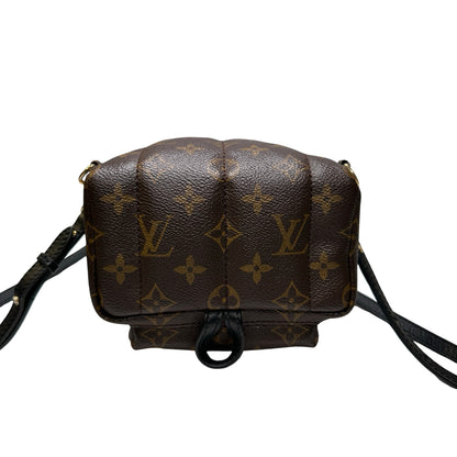 Used LOUIS VUITTON Monogram Backpack Brown Black GHW