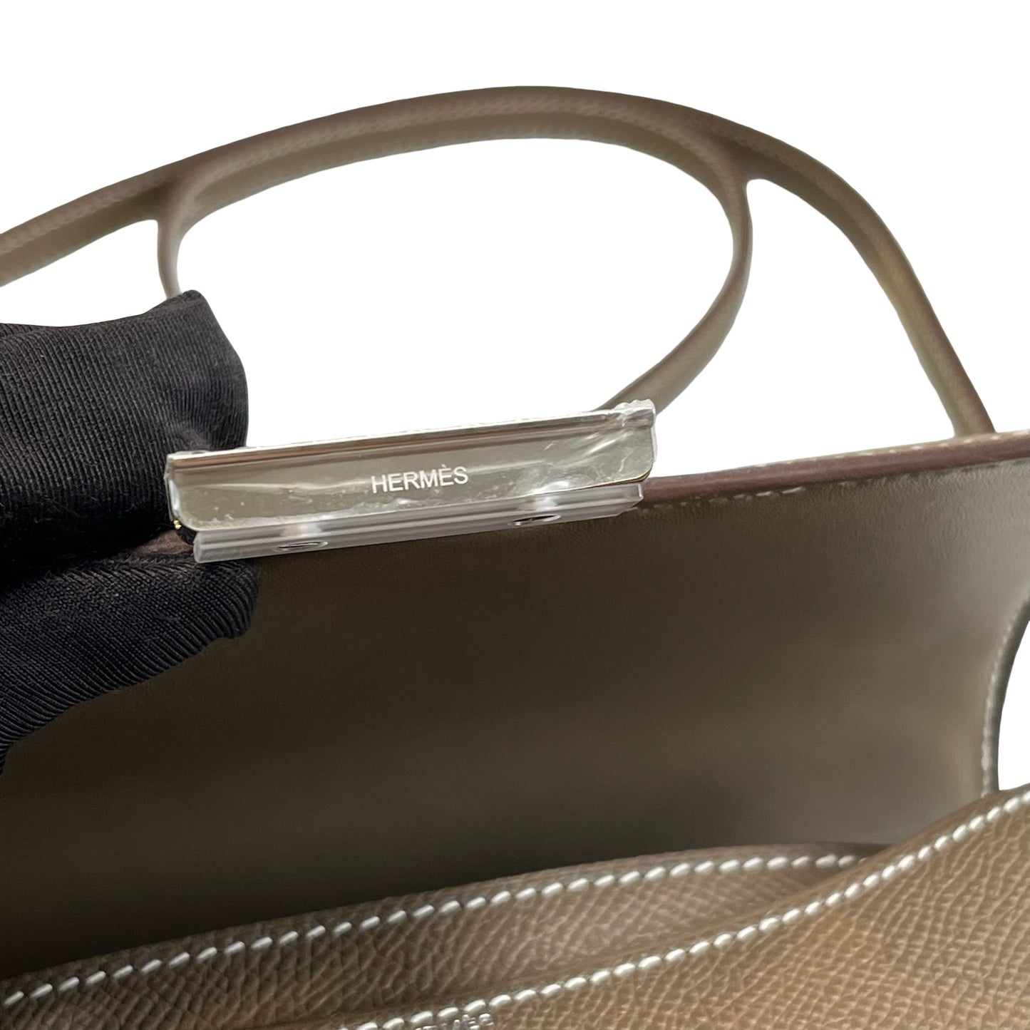 Brand New HERMES Epsom Constance Shoulder Bag Etoupe