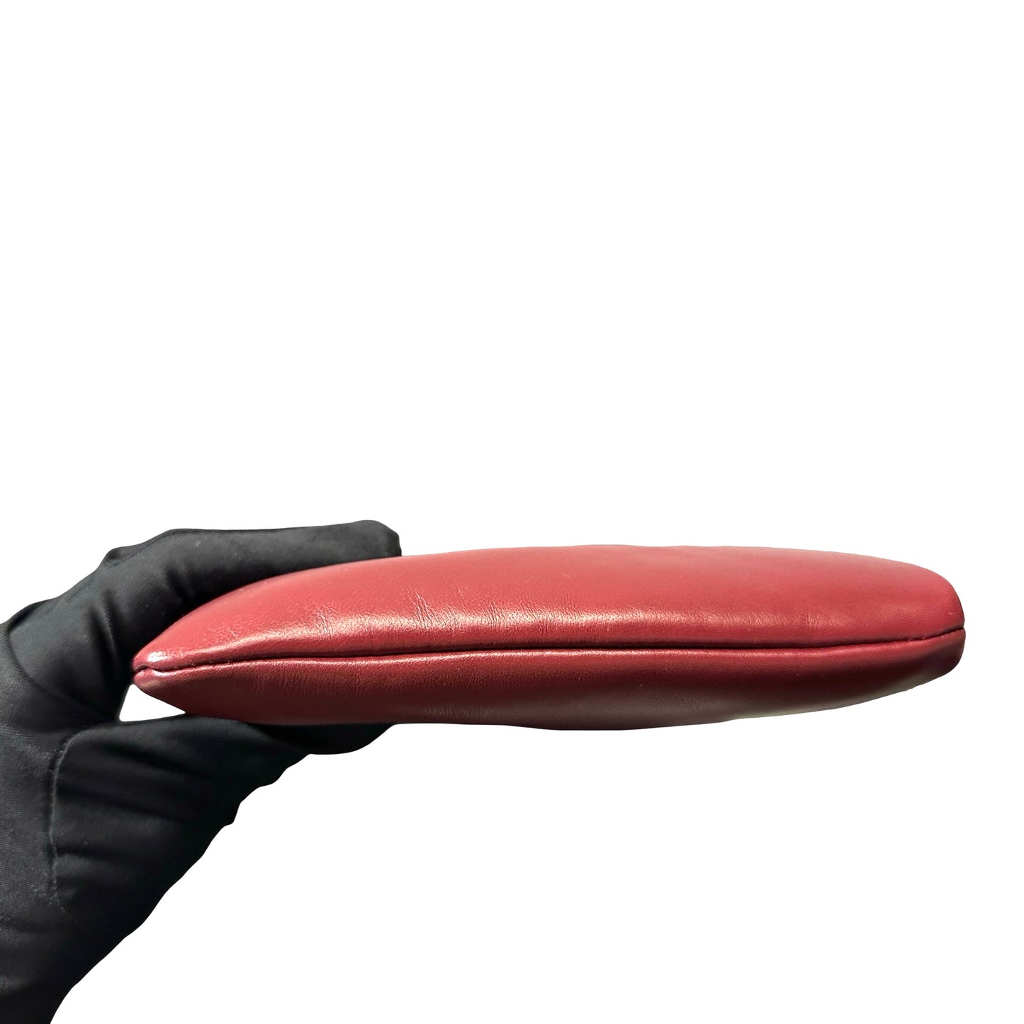 Used SAINT LAURENT Clutch Clutch Red GHW