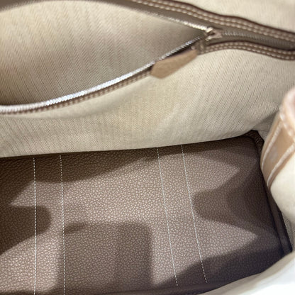 Used HERMES TC Garden Party 36 Tote Bag Etoupe GHW