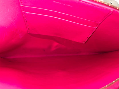 Used CÉLINE Clutch Clutch White Pink Black