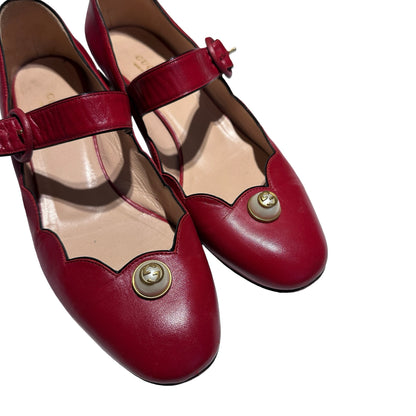 Used GUCCI Shoes Red