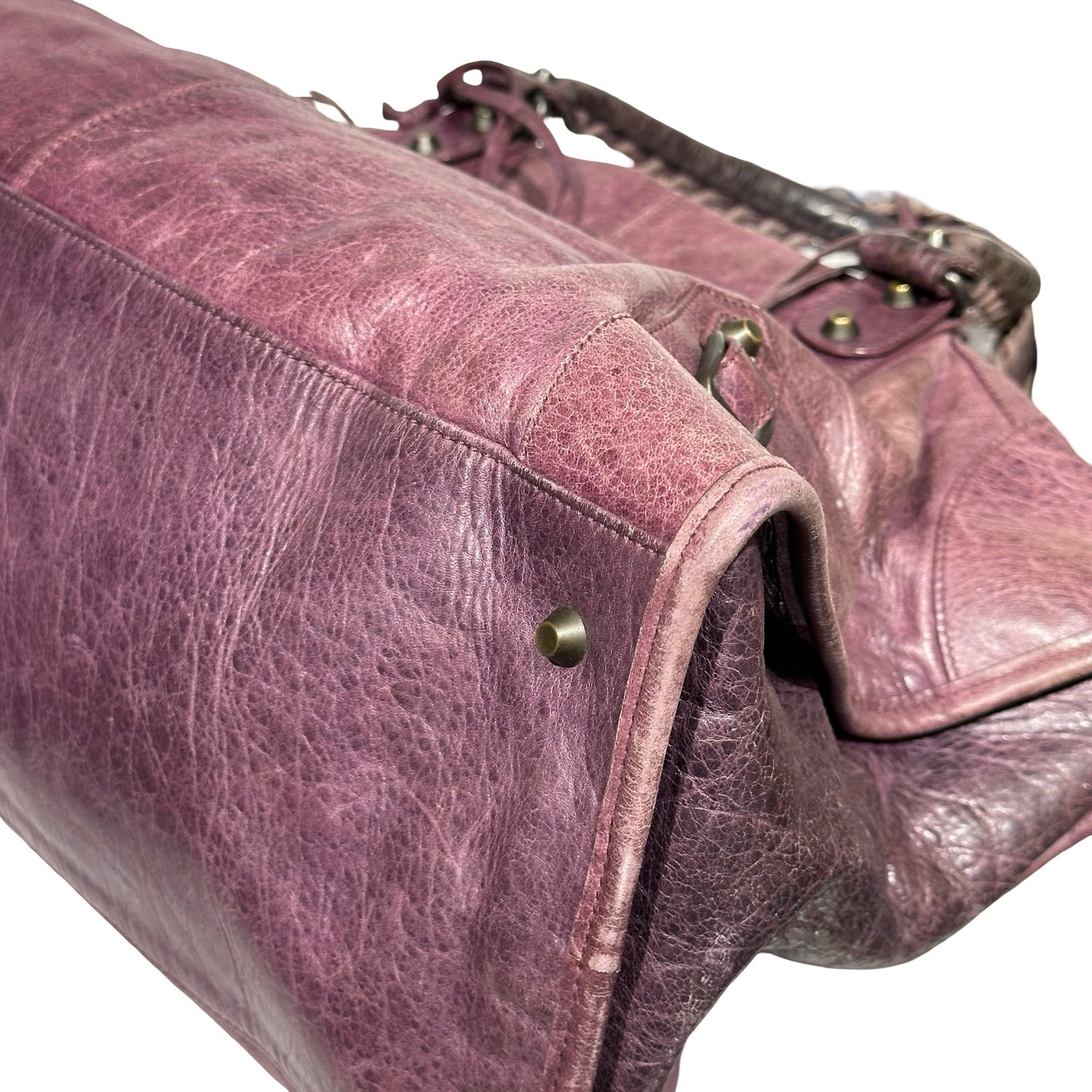Used BALENCIAGA Shoulder Bag Purple