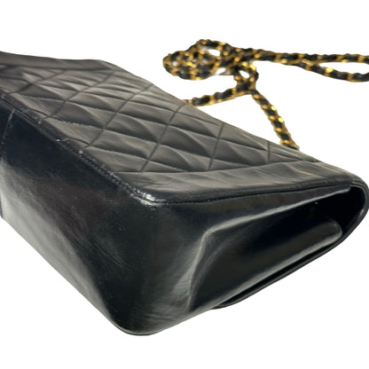 CHANEL DIANA LAMBSKIN BLACK GHW [2000039]