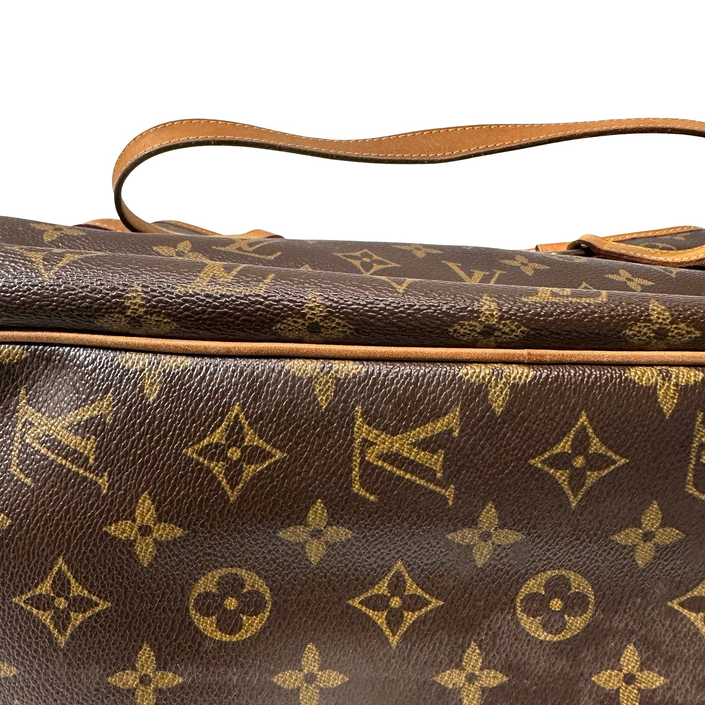 Used LOUIS VUITTON Canvas Tote Bag Monogram GHW