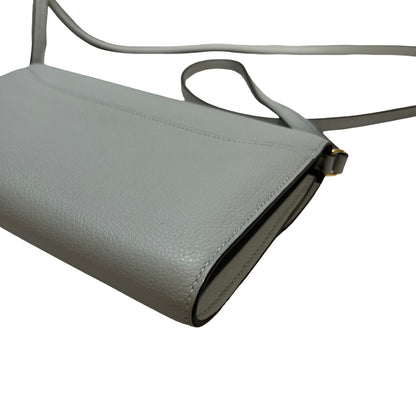 Used HERMÈS Calfskin Leather Constance to go Shoulder Bag Blue
