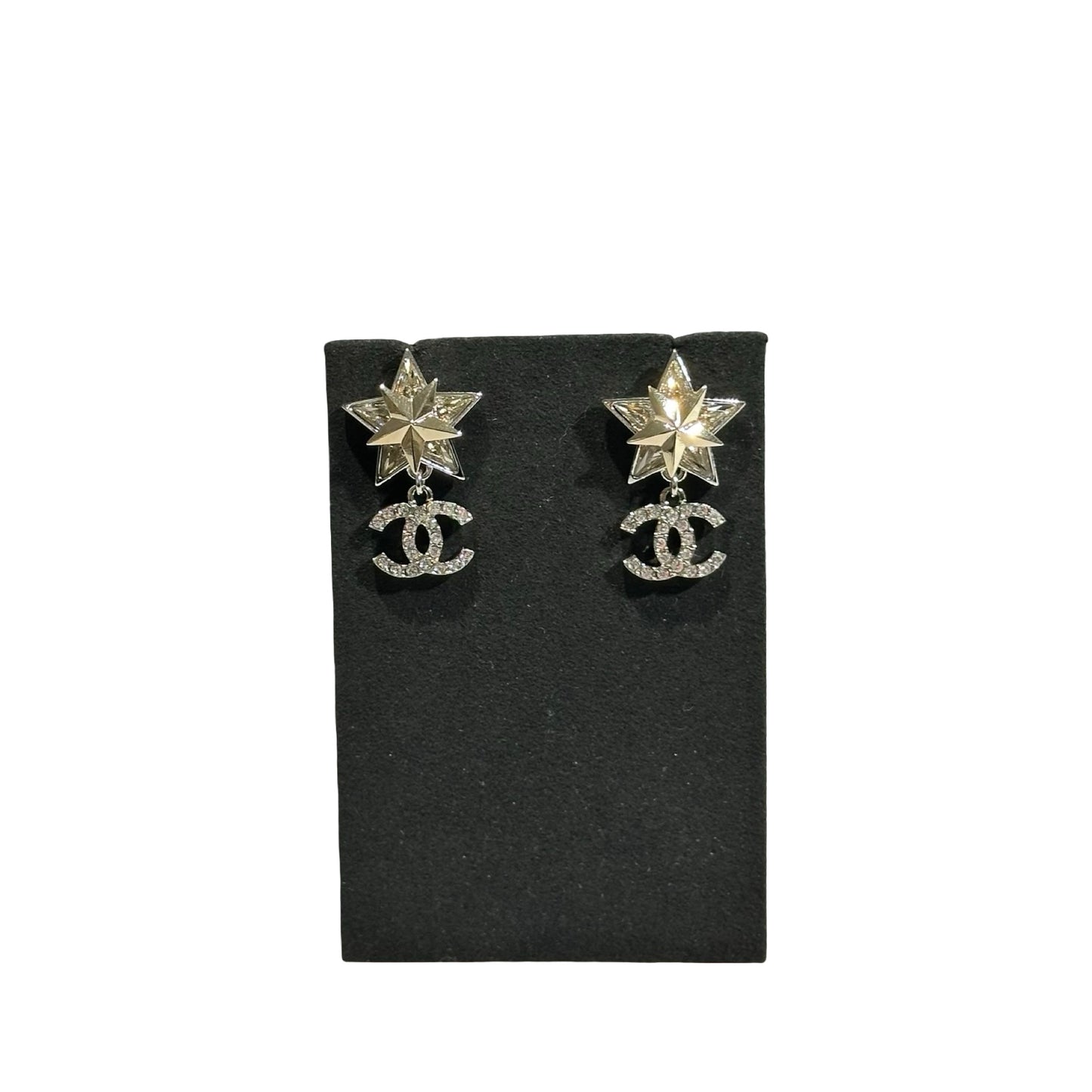 Used Chanel Earrings Gold
