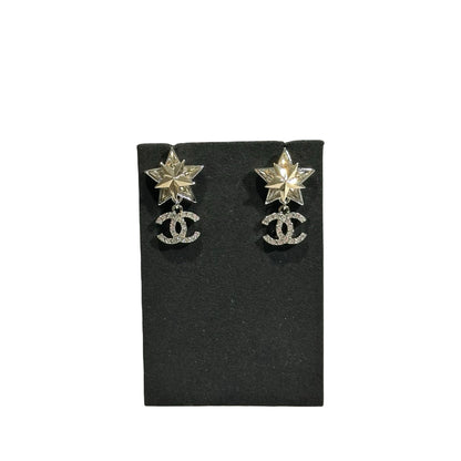 Used Chanel Earrings Gold