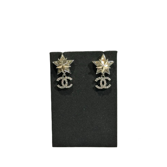 Used Chanel Earrings Gold