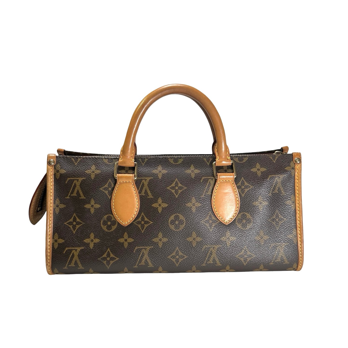 Used LOUIS VUITTON Monogram Canvas Popincourt Handbag Brown