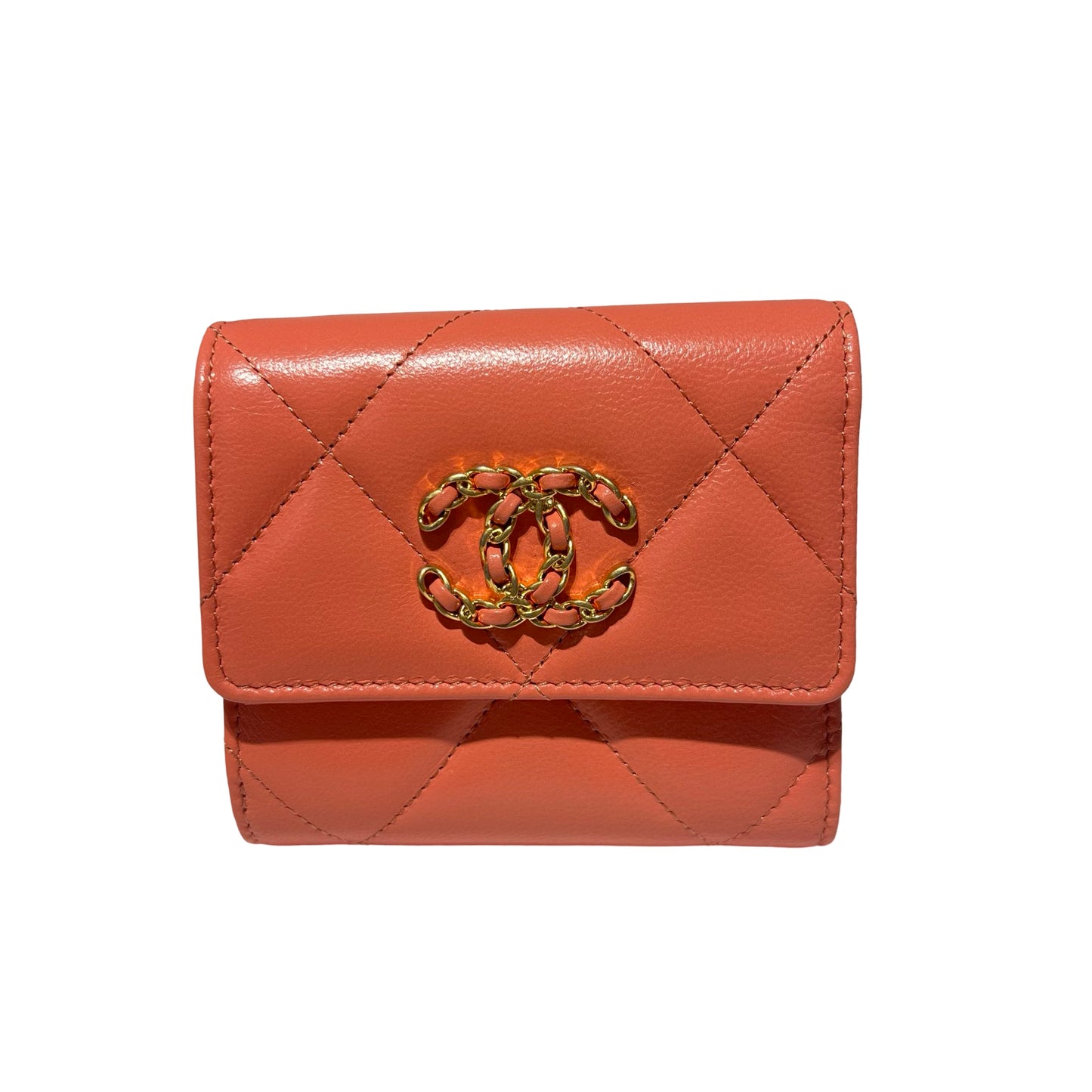 Matelasse Quilted Calfskin  Wallet [101558]