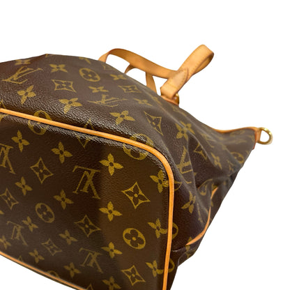 Used LOUIS VUITTON CANVAS PALERIMO Shoulder Bag BROWN GHW