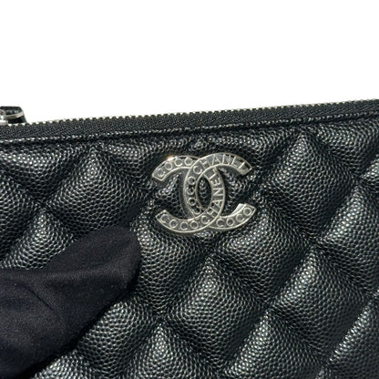 Calf Skin Chanel O’cause Pouch Wallet [101545]