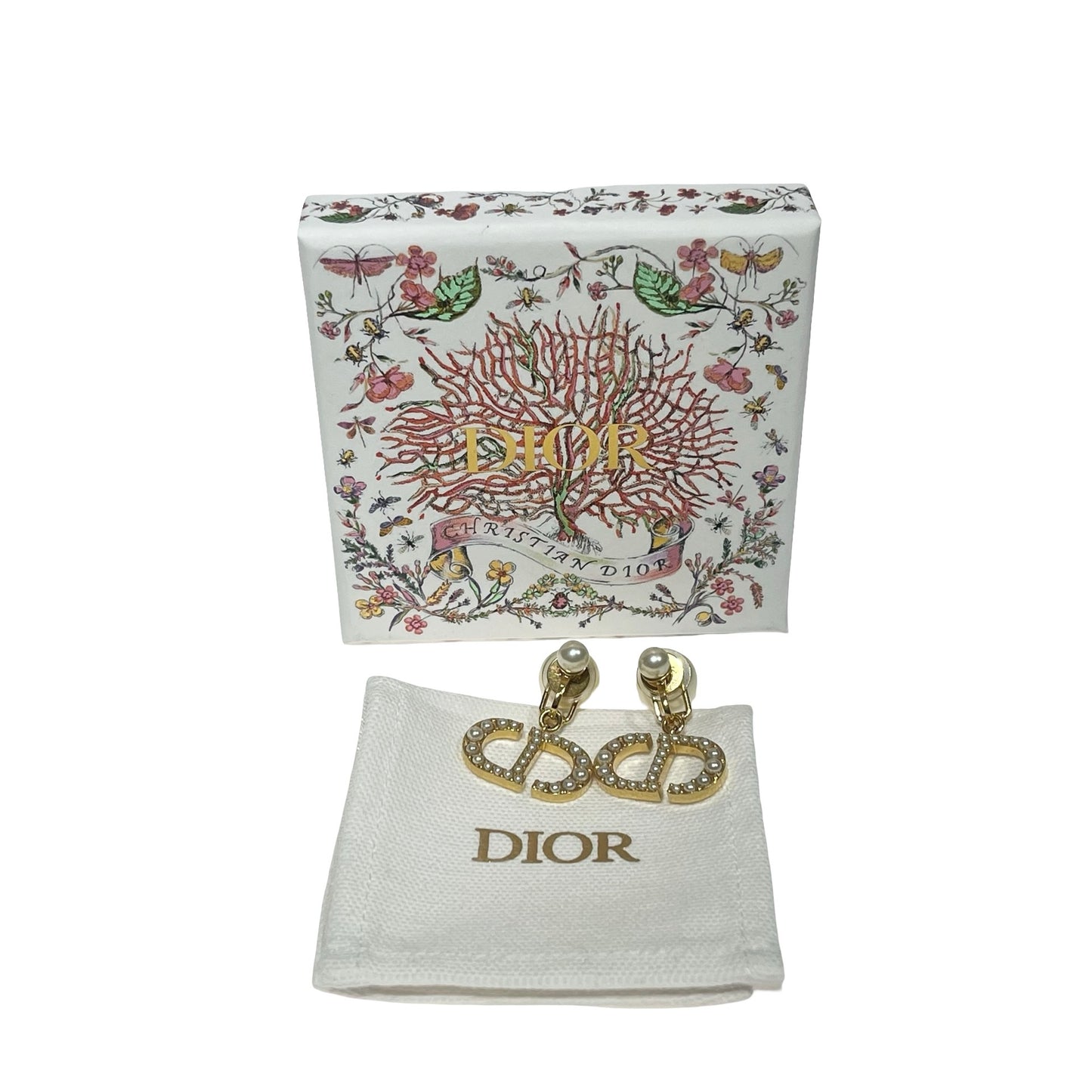 DIOR EARRING WITH PEARL [3000647]