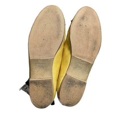 CHANEL YELLOW SHOES [3001028]