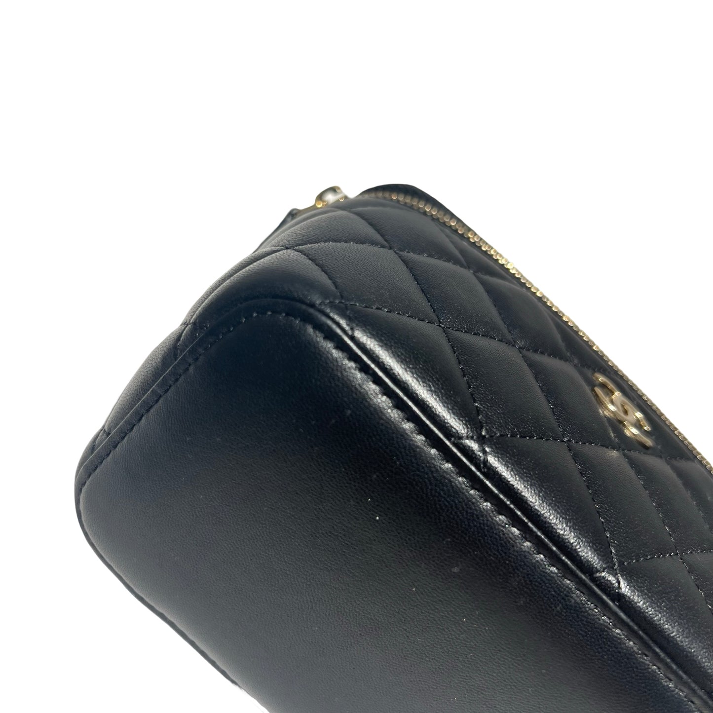 Lambskin Vanity Case Cross Body Bag [101543]