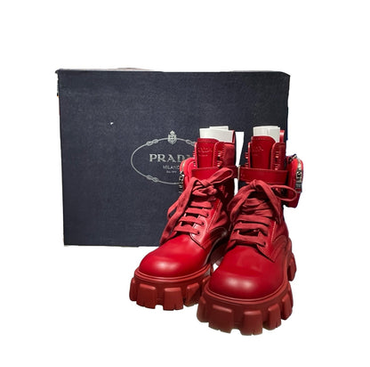 PRADA RED SHOES [3000887]