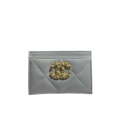 CHANEL 19 CARDHOLDER  [3001018]