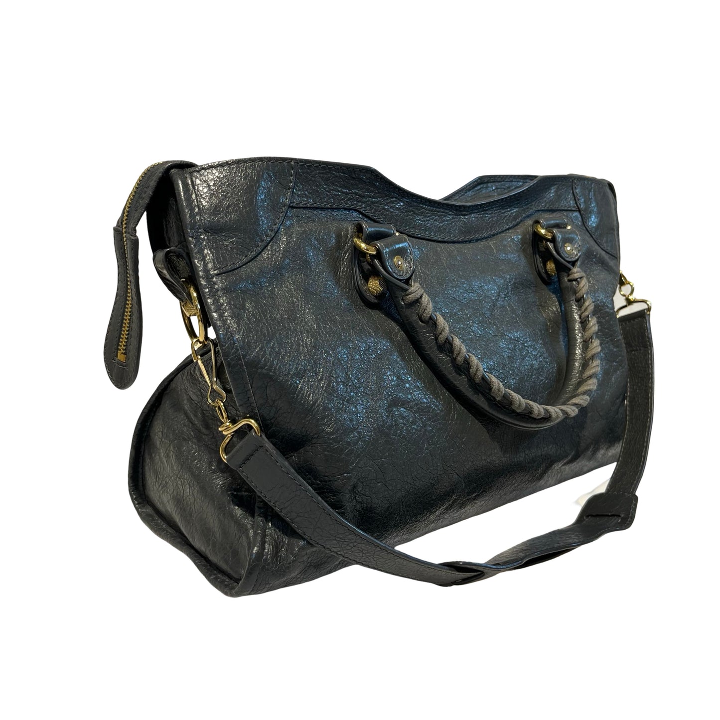 Calfskin CITY Two Way Shoulder Bag [101354]